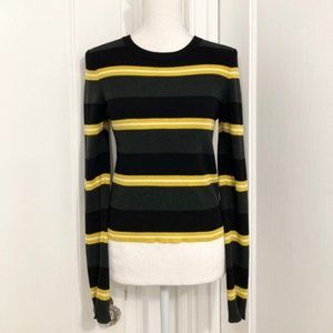 A.L.C. Archer Striped Rugby Moreno Wool Knit Sweater Medium Excellent Condition!